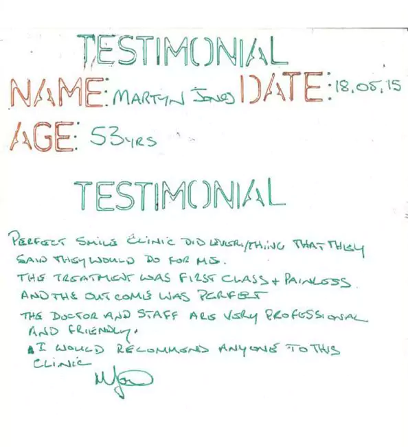 testimonials
